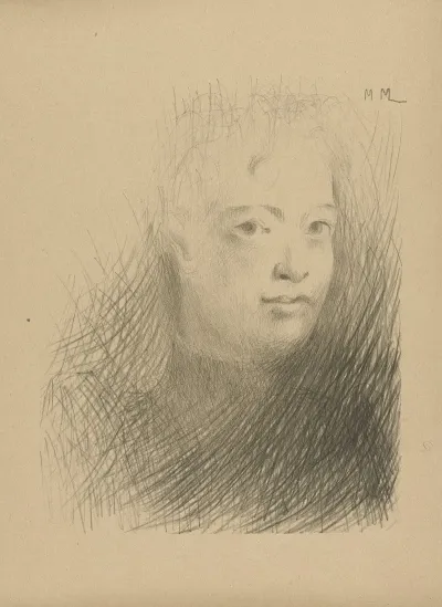 Etude Dune Tete De Femme 2