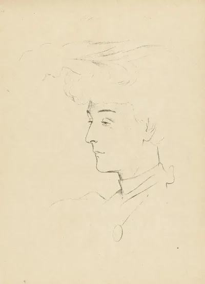 Etude Dune Tete De Femme