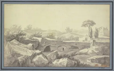 Etude Faite Sur La Route Du Pont Salert A Rome