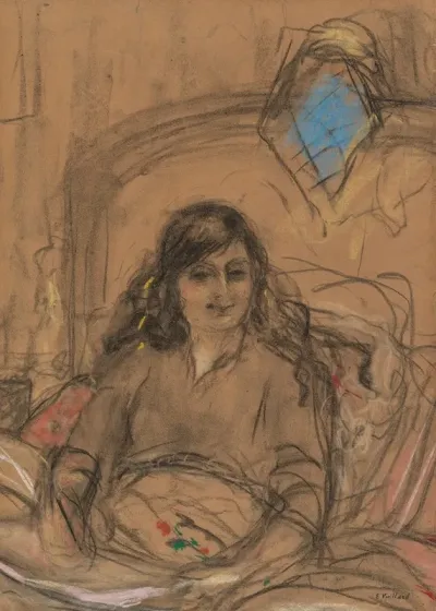Etude Pour La Comtesse Anna De Noailles