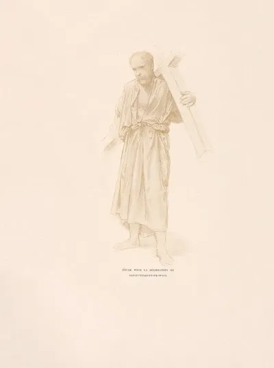 Etude Pour La Decoration De Saint Vincent De Paul