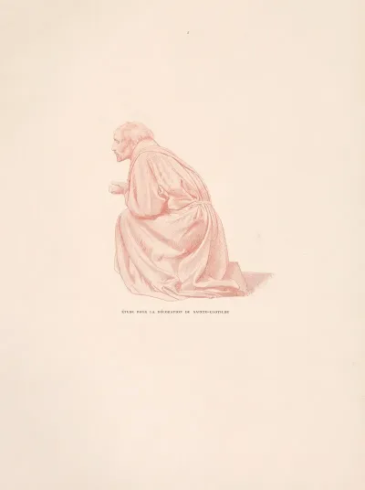 Etude Pour La Decoration De Sainte Clotilde 2