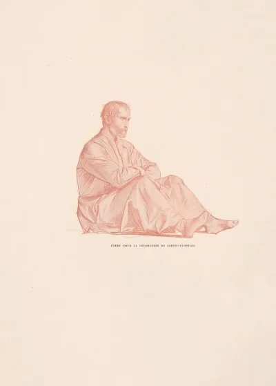 Etude Pour La Decoration De Sainte Clotilde