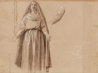 Etude Pour La Mort De La Vierge 2