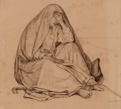 Etude Pour La Mort De La Vierge 7