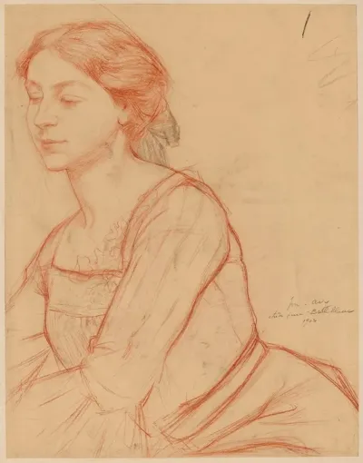 Etude Pour La Pianiste Du Bal Blanc