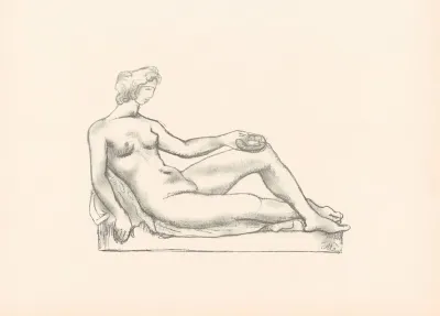 Etude Pour Le Monument De Cezanne