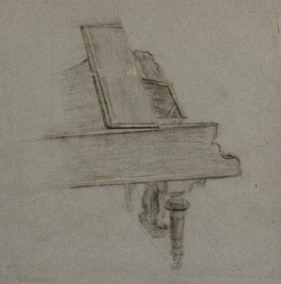 Etude Pour Le Piano Du Bal Blanc