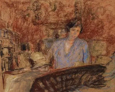Etude Pour Le Portrait De Madame Lucien Sauphar