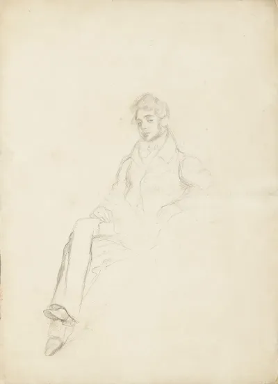 Etude Pour Le Portrait Du Comte Demidoff