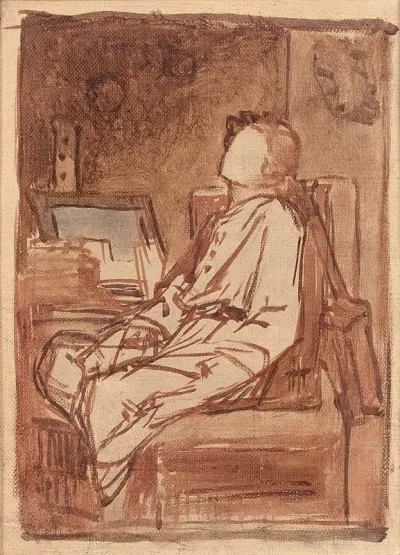 Etude Pour Lenfant Aux Bulles De Savon
