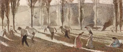 Etude Pour Les Faucheurs Or Bastide Du Vert