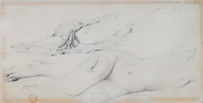 Etude Pour Lodalisque A Lesclave