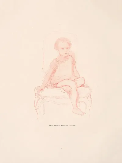 Etude Pour Un Portrait Denfant