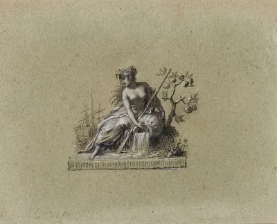 Etude Pour Une Tete De Lettre Du Departement De La Seine Inferieure