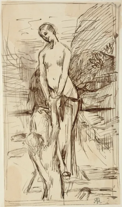 Etude Preparatoire Pour Le Plongeur