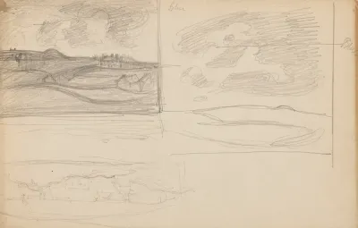 Etudes Danimaux De Paysages Et De Modeles 14