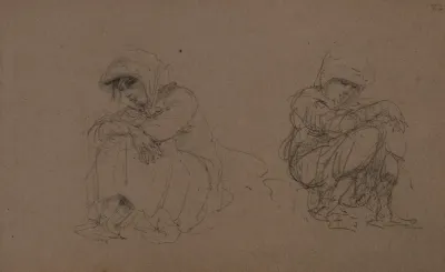 Etudes De Femmes Assises