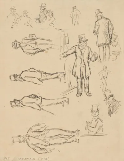 Etudes De Personnages Masculins