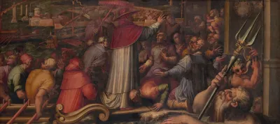Eugenio Iv Disembarks At Leghorn To Take Refuge In Florence