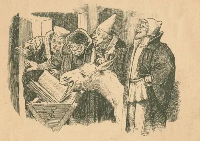 Eulenspiegel The Ass And The Learned Doctors Of Erfurt
