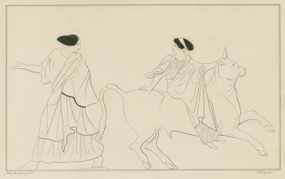 Europa And The Bull With The Nymph Phoenice