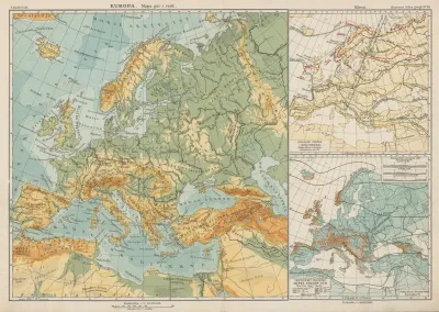 Europa ‎ ‎mapa‎ ‎gor‎ ‎i‎ ‎rzek
