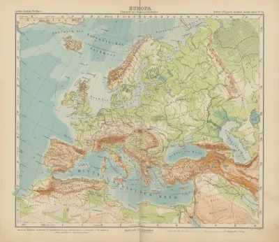 Europa ‎ ‎ubersicht‎ ‎der‎ ‎bodenverhaltnisse