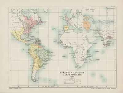 European‎ ‎colonies‎ ‎and‎ ‎dependencies