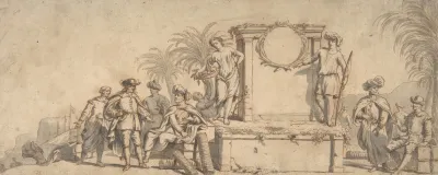Europeans Engaging In Commerce And Trade In Asia