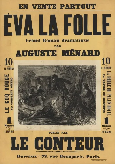 Eva La Folle Grand Roman Dramatique Par Auguste Menard