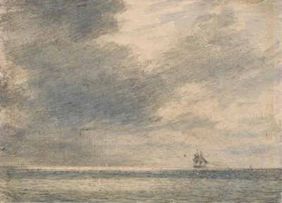 Evening At Sea