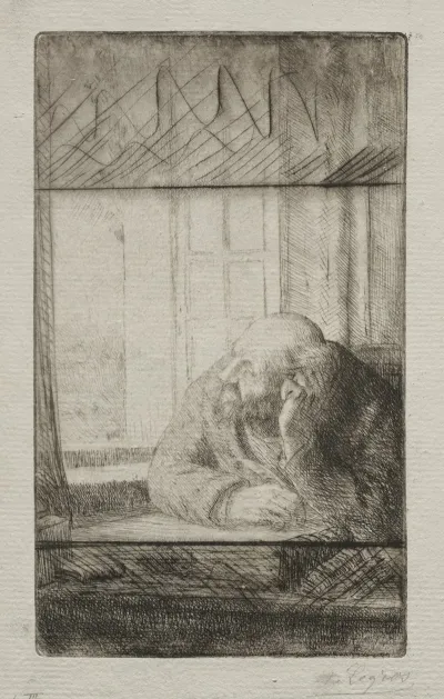 Evening At The Window