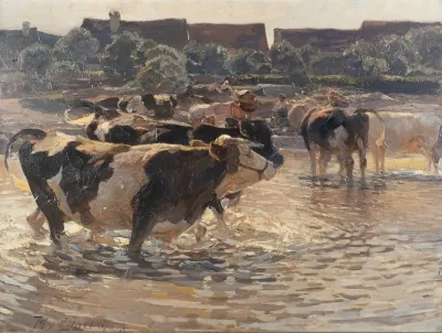 Evening Glut Near Woerth