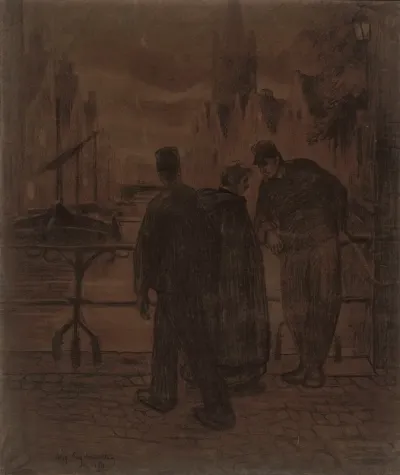 Evening In Bruges
