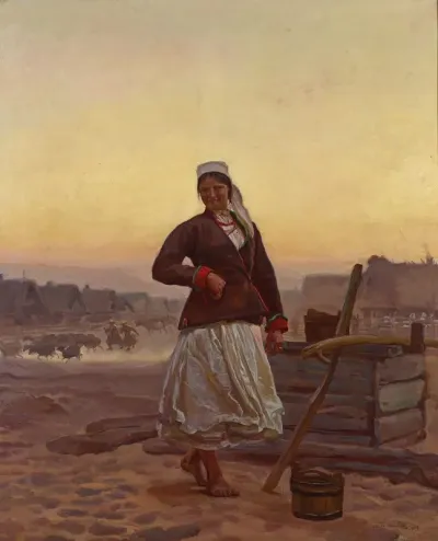 Evening In Polesia
