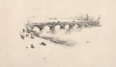 Evening Little Waterloo Bridge