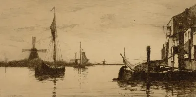 Evening On The Maas