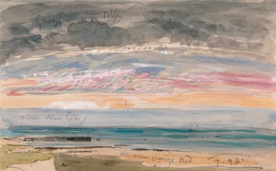 Evening Sky On The Coast