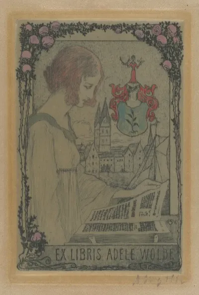 Ex Libris Adele Wolde Ii