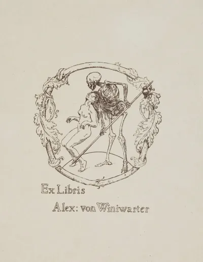 Ex Libris Alex Von Winiwarter