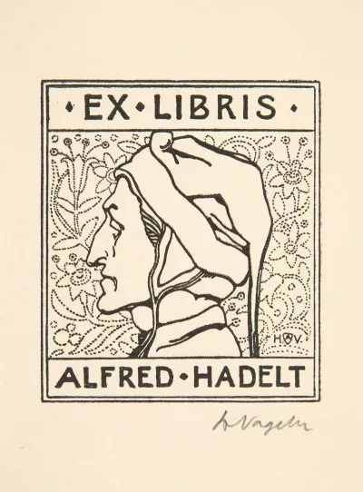 Ex Libris Alfred Hadelt
