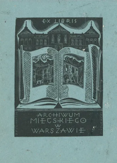 Ex Libris Archiwum Miejskiego W Warszawie 2