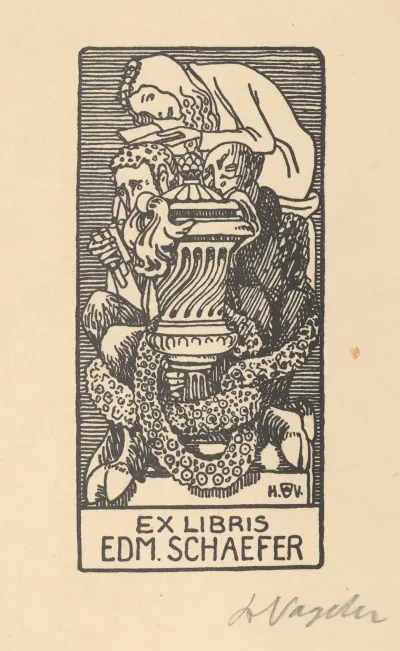 Ex Libris Edm Schaefer