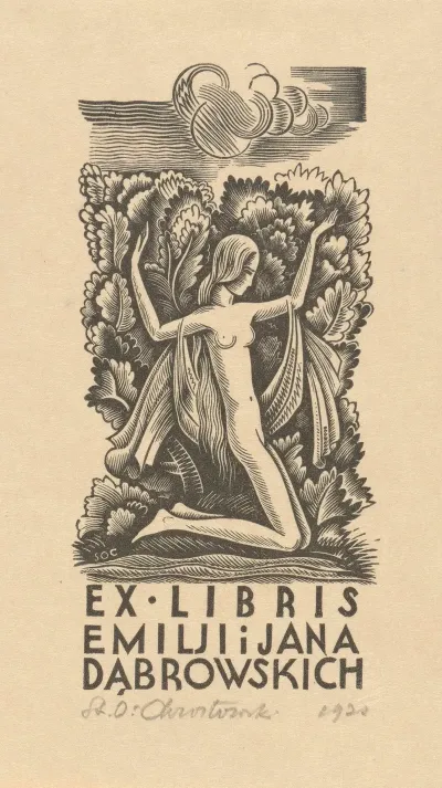 Ex Libris Emilji I Jana Dabrowskich