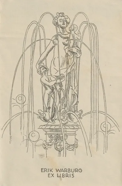 Ex Libris Erik Warburg