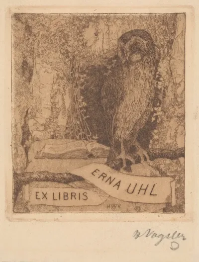 Ex Libris Erna Uhl