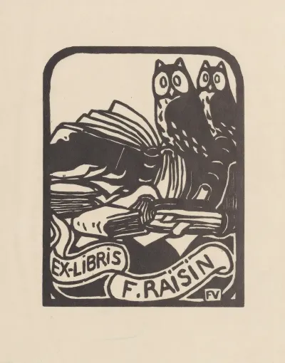 Ex Libris F Raisin