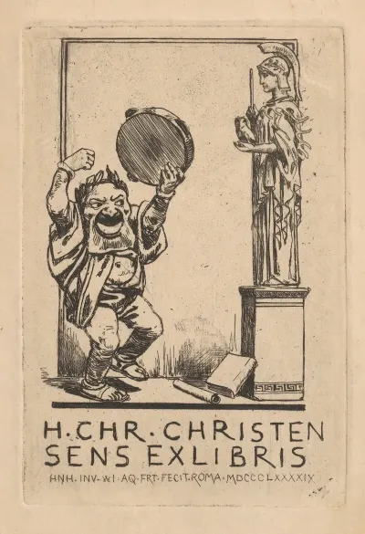 Ex Libris H Chr Christensen