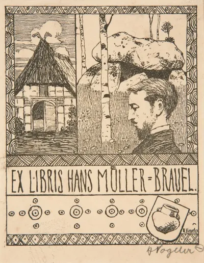 Ex Libris Hans Muller Brauel